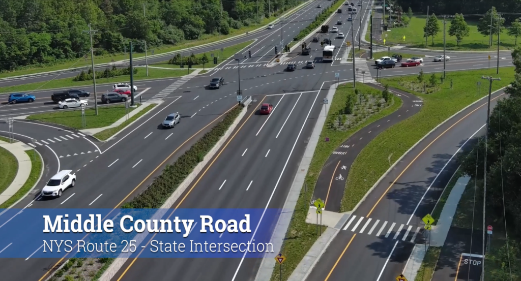 Reconstruction of NY 347: Decongesting & Going Green
