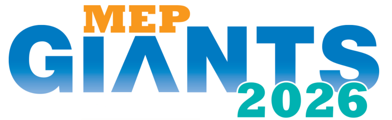 Colorful logo for MEP Giants 2026