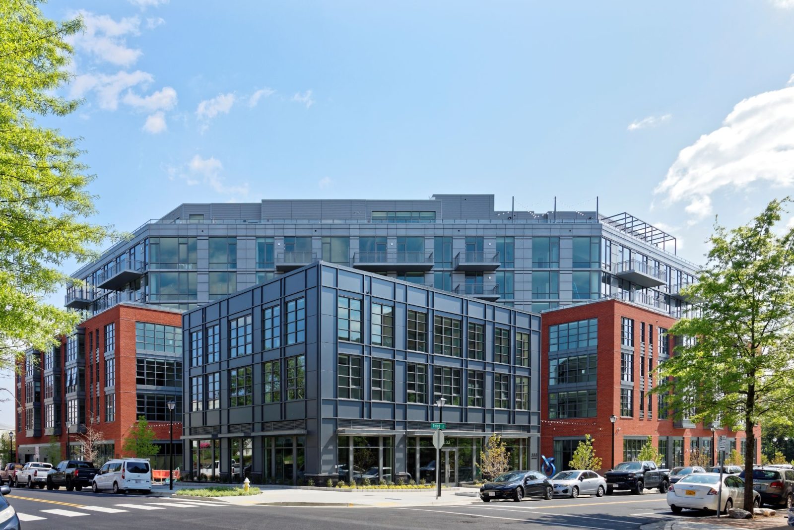 Modern building exterior