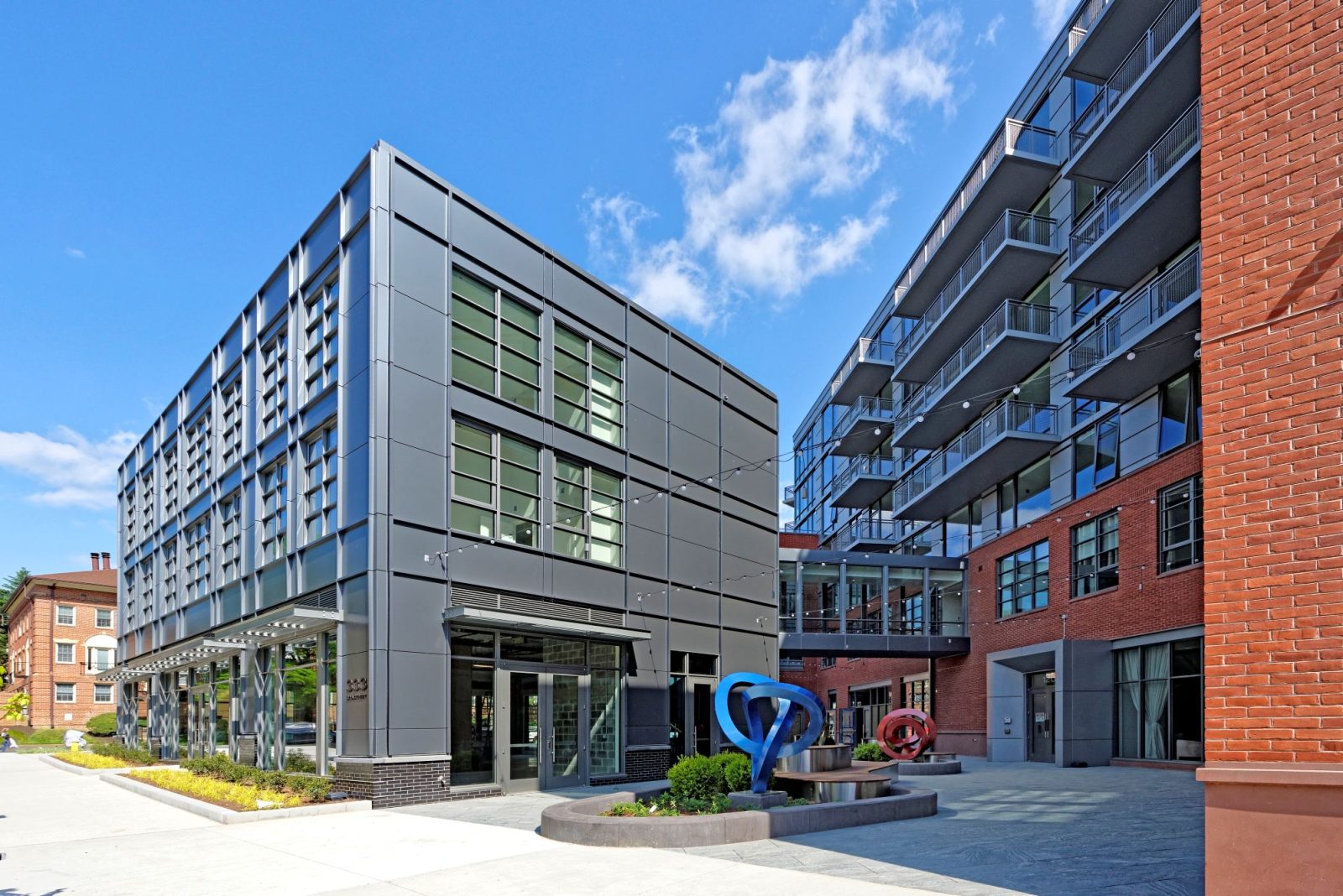 Modern building exterior